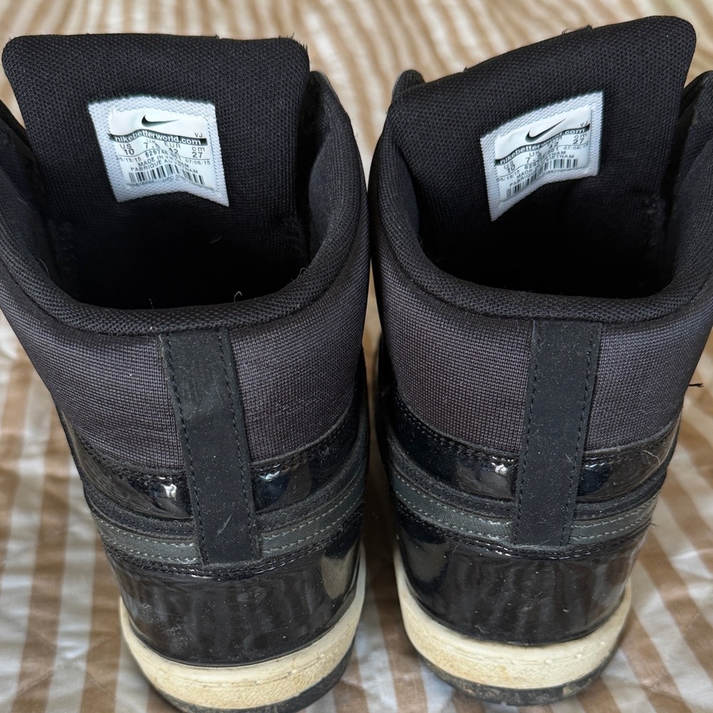 Nike Force Black High-Top women’s platform Shoes - Picture 5 of 6
